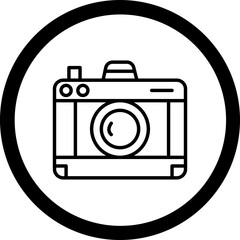 Sticker - Camera Icon Design