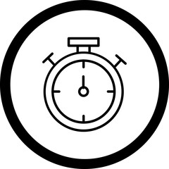 Poster - Stopwatch Icon Design