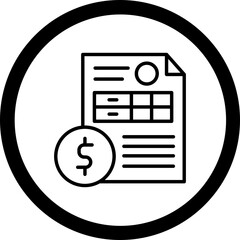 Poster - Invoice Icon Design