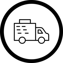 Sticker - Logistics Delivery Icon Design