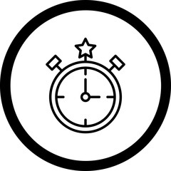 Canvas Print - Timer Icon Design