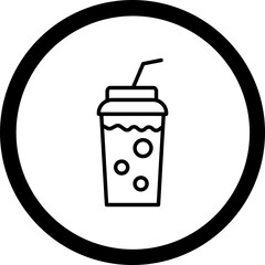 Sticker - Cola Icon Design