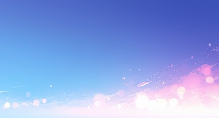 Wall Mural - blurred blue and purple background with bokeh light effects in sky blue and dark white, soft edges, 