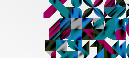 Geometric neo patterns. Abstract background for covers, banners, flyers and posters and other templates