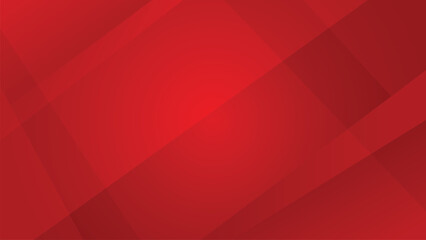 Wall Mural - modern red abstract background with geometric shapes, red gradient background, and copy space. vecto