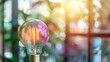 © Twilight Stock - Illuminated Inspiration A Close-Up of a Light Bulb with a Bokeh Background, light bulb , bokeh, inspiration , creativity