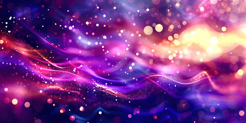 Poster - Abstract background with waves