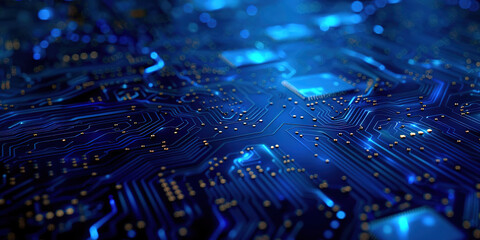 Poster - Texture electronic board