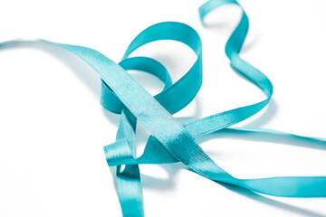 Sticker - Abstract Blue Ribbon