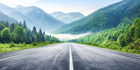 Poster - A road against a landscape