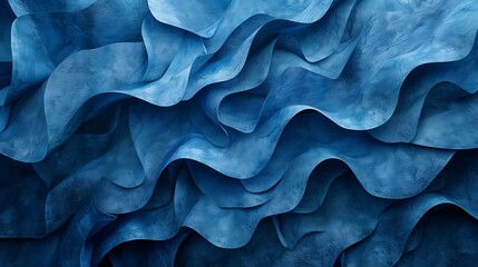 Wall Mural - Abstract blue background based on felt texture