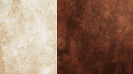 Poster - Unevenly painted wall with a rough texture, creating a grunge vintage look, perfect for adding character to any design project
