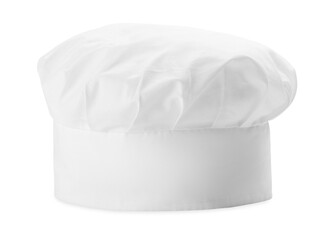 Wall Mural - One new chef's toque isolated on white