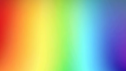 Poster - A smooth, blurred gradient transitions from red to blue, encompassing the colors of the rainbow