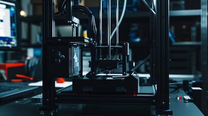 Poster - Printing 3D printer Object : Generative AI