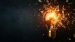 © bejo - Shattered Lightbulb - An Explosion of Creativity