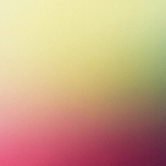 Canvas Print - Gradient background with soft colors transitioning from light yellow to deep pink