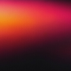 Wall Mural - Pink Orange Yellow Gradient Background Fading Dark Black