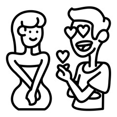 Sticker - Love At First Sight Icon