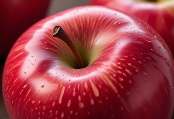 Canvas Print - macro apple fruit