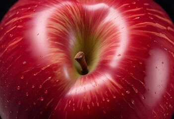 Canvas Print - macro apple fruit