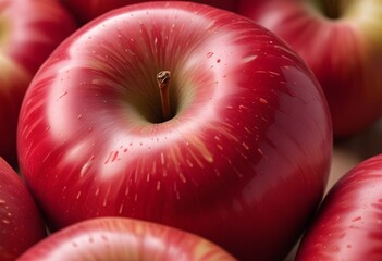 Canvas Print - macro apple fruit