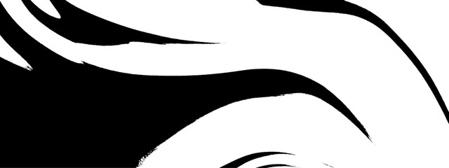 Wall Mural - Abstract black and white marble grunge texture background.