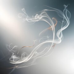 Sticker - abstract background with smoke