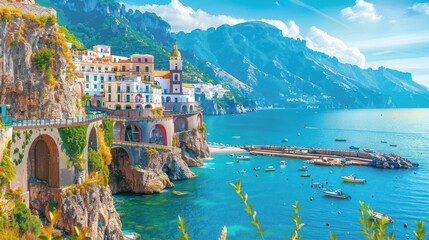 Amalfi Coast, Italy: Breathtaking View