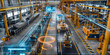 © Agata25 - AR Overlay of Smart Manufacturing Floor with Automated Machinery