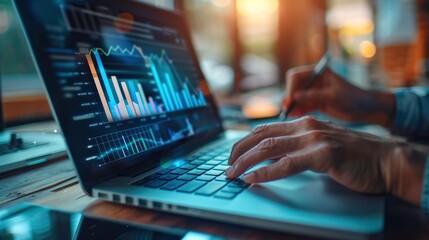 Poster - Analyzing telecom data to drive network expansion and revenue growth insights. Concept Telecom Data Analysis, Network Expansion, Revenue Growth, Insights.