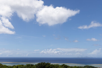 landscape with clouds