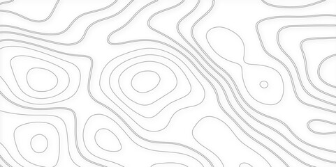 Poster - Abstract design with seamless pattern with lines topographic map. geographic mountain relief. retro topographic map. geographic contour map paper texture. terrain path isolated on a background.