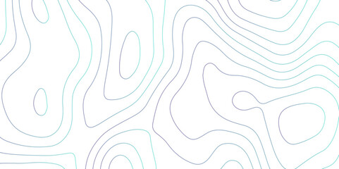 Poster - Abstract design with seamless pattern with lines topographic map. geographic mountain relief. retro topographic map. geographic contour map paper texture. terrain path isolated on a background.