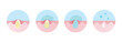 © Mosterpiece - Process of acne pimple treatment vector icon set illustration. Apply salicylic acid on whitehead, penetrate into skin to dissolve closed plugged pore the dead skin cell, sebum and keeping pore clear.