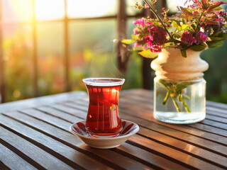 Turkish tea cup