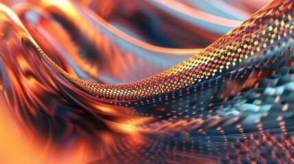Poster - Geometric patterns in computer graphics. Discuss how geometric patterns are used in digital art and computer-generated imagery. What creative possibilities do these patterns offer