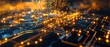 © Starkreal - Shiny Gold Flow Charts for Detailed Financial Analysis in High- Image
