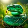 © Paulrommer - green viper snake