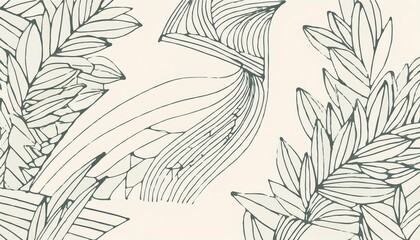 geometric abstract painting background