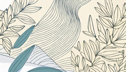 geometric abstract painting background