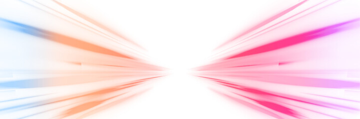 Poster - Speed connection vector background. Vector png swirl trail effect.  Image of speed motion on the road. Abstract background png in blue and purple neon glow colors.	