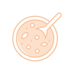 Sticker - Curry vector icon