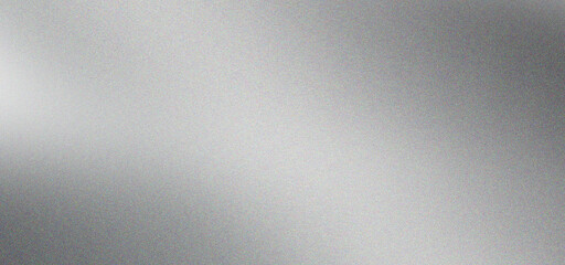 Wall Mural - abstract silver grainy gradient background – ideal for design projects and web use