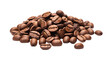 © Subin - A pile of roasted coffee beans isolated on white background.