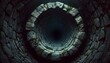 © Sved Oliver - Deep, dark, stone well interior