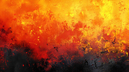 Abstract orange, red and yellow background texture