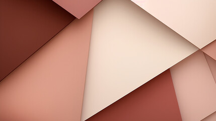 Wall Mural - Color Papers Geometry Composition Banner Background