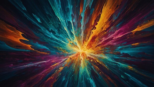 Energetic abstract patterns with vibrant colors, great for wallpaper textures
