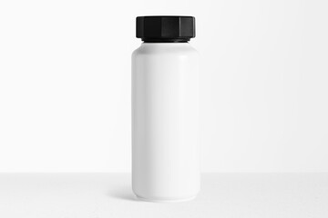 Poster - Stainless steel bottle png transparent mockup